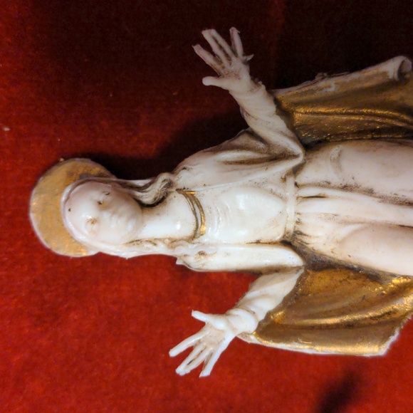 Deportation Joseph and Mary, Plastic Depose Italy Figurines - Picture 5 of 5